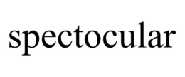SPECTOCULAR trademark