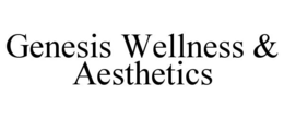GENESIS WELLNESS & AESTHETICS trademark
