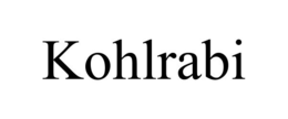 KOHLRABI trademark