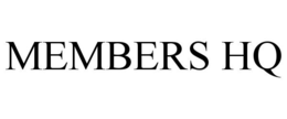MEMBERS HQ trademark