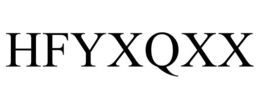 HFYXQXX trademark