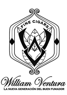 FINE CIGARS WV WILLIAM VENTURA LA NUEVA GENERACION DEL BUEN FUMADOR trademark
