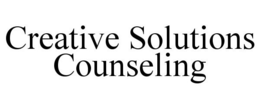 CREATIVE SOLUTIONS COUNSELING trademark