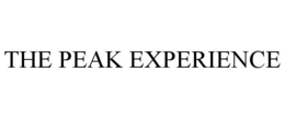THE PEAK EXPERIENCE trademark