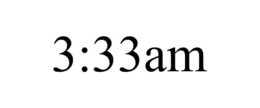 3:33AM trademark