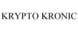 KRYPTO KRONIC trademark