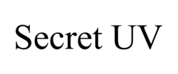 SECRET UV trademark