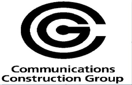 CCG COMMUNICATIONS CONSTRUCTION GROUP trademark