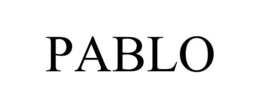 PABLO trademark