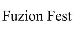 FUZION FEST trademark