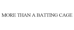 MORE THAN A BATTING CAGE trademark