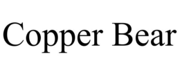 COPPER BEAR trademark