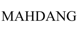 MAHDANG trademark