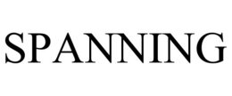 SPANNING trademark