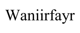 WANIIRFAYR trademark