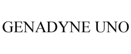 GENADYNE UNO trademark