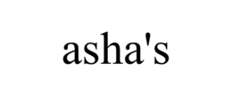 ASHA'S trademark