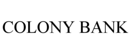 COLONY BANK trademark