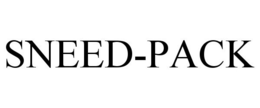 SNEED-PACK trademark
