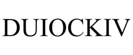 DUIOCKIV trademark