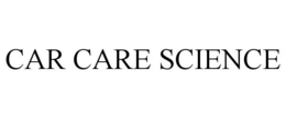 CAR CARE SCIENCE trademark