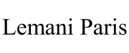 LEMANI PARIS trademark