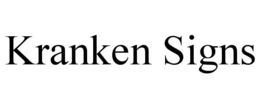 KRANKEN SIGNS trademark