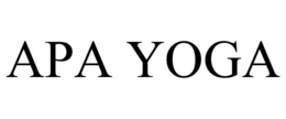 APA YOGA trademark