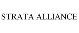 STRATA ALLIANCE trademark