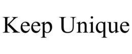 KEEP UNIQUE trademark