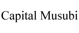 CAPITAL MUSUBI trademark