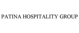 PATINA HOSPITALITY GROUP trademark