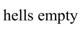 HELLS EMPTY trademark
