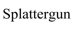 SPLATTERGUN trademark
