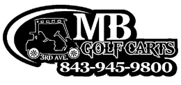 3RD AVE MB GOLF CARTS 843 945 9800 trademark