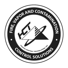 · FIRE, VAPOR AND CONTAMINATION · CONTROL SOLUTIONS HCT HAZARD CONTROL TECHNOLOGIES, INC. trademark
