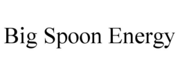 BIG SPOON ENERGY trademark
