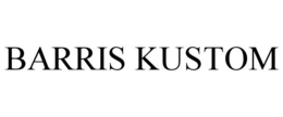 BARRIS KUSTOM trademark
