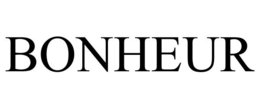 BONHEUR trademark