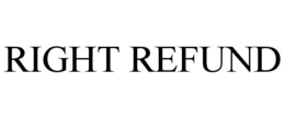 RIGHT REFUND trademark