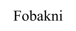 FOBAKNI trademark
