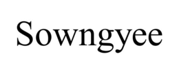 SOWNGYEE trademark