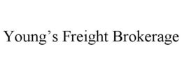 YOUNG'S FREIGHT BROKERAGE trademark