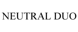 NEUTRAL DUO trademark