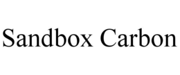 SANDBOX CARBON trademark
