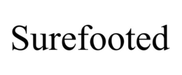 SUREFOOTED trademark