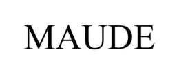 MAUDE trademark