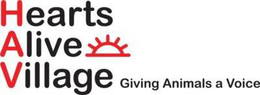 HEARTS ALIVE VILLAGE GIVING ANIMALS A VOICE trademark