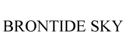 BRONTIDE SKY trademark