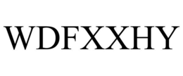 WDFXXHY trademark